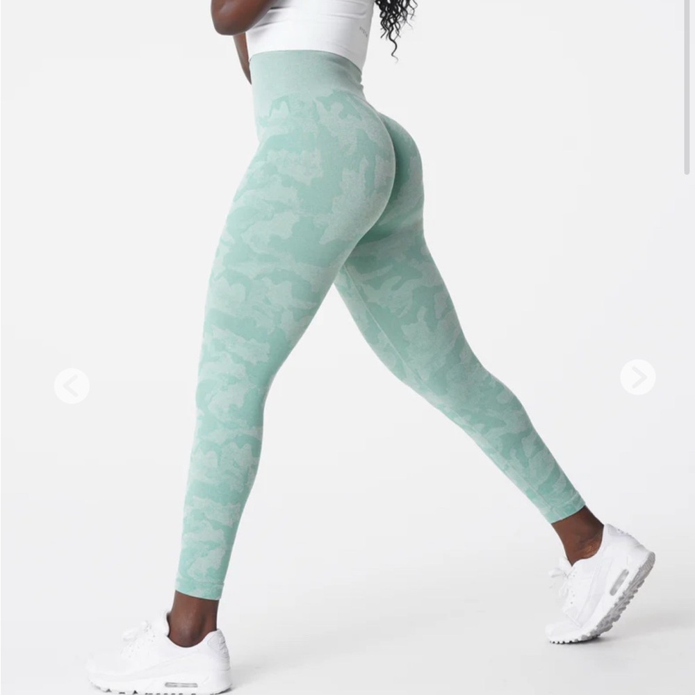 NVGTN Sage Green Camo Leggings